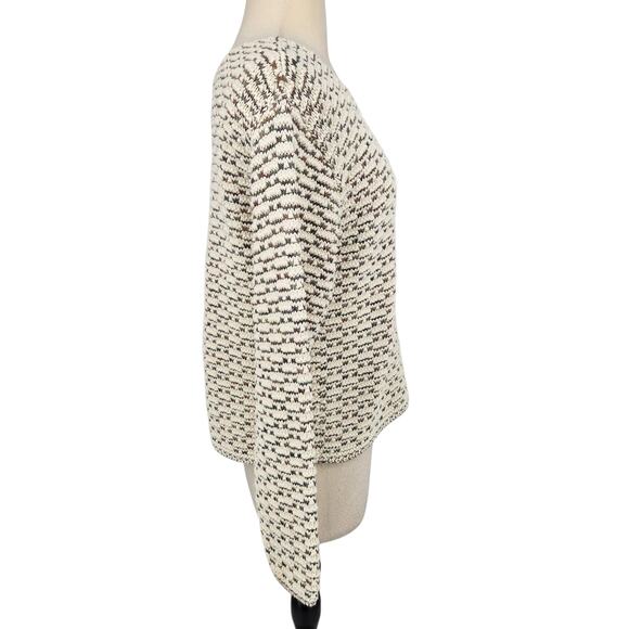 SALE Vintage 90s Reba Rose Woven Thick Knit Sweater Pull Over Long Sleeves Small - Picture 6 of 6